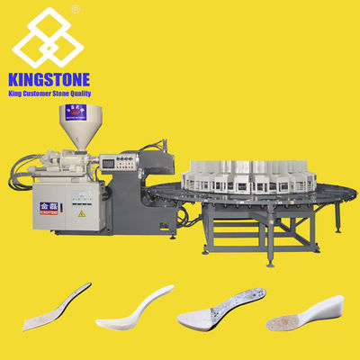 Μηχανή μετζεσολών PP με τη σερβο μηχανή περιστροφικός πίνακας 12/16/20/24 σταθμός