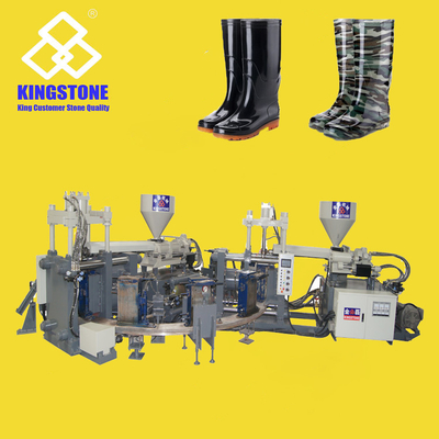 Ανακυκλώσιμη μπότα PVC Gumboots/που κατασκευάζει τη μηχανή 12 το σταθμό με το αυτόματο ανοιχτήρι