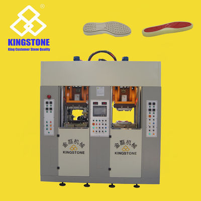 Αυτόματη κάθετη λαστιχένια TPU TR PVC μηχανή 2 εγχύσεων παπουτσιών μόνη σταθμοί