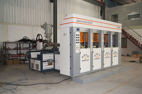 Μόνη μηχανή παραγωγής παπουτσιών PVC TPR TPU TR για τα αθλητικά παπούτσια 70-100 ζευγάρια ανά την ώρα και 4 σταθμούς