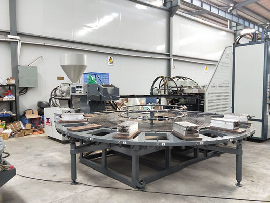 12/16/20/24 περιστροφική μηχανή σχηματοποίησης εγχύσεων σταθμών 2 έτη εγγύησης