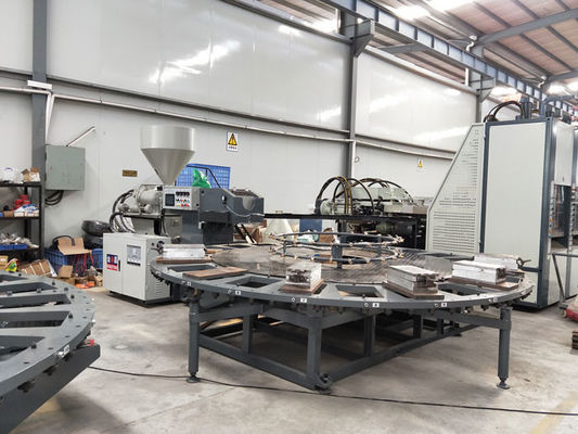 1 μόνη φόρμα παπουτσιών ανθρώπων που κάνει τους σταθμούς μηχανών 12/16/20/24 για το υλικό PP/SEBS