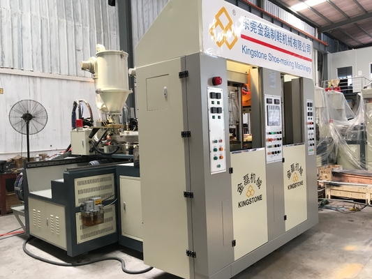 Μόνη μηχανή παραγωγής παπουτσιών PVC TPR TPU TR με το σταθμό 2