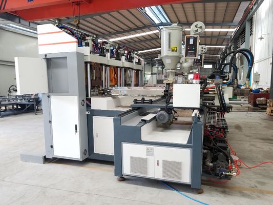 Μηχανή κατασκευής σόλας παπουτσιών Pu Static Type 2 Stations 70-100 Pairs/Hour