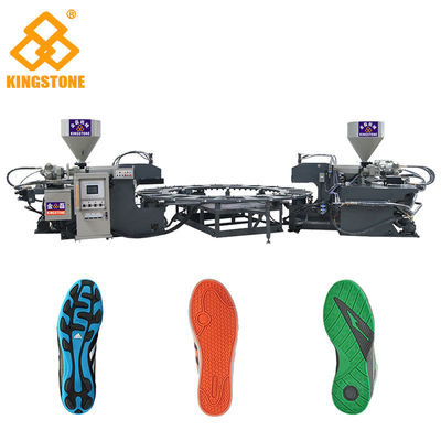 Περιστροφικό τριών χρώματος TPR σχήμα άμεσων εγχύσεων μηχανών εγχύσεων PVC μόνο