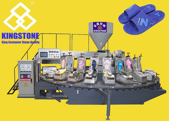 Περιστροφικός πίνακας Hawai Chappal 135 ζευγαριών/ώρα που κατασκευάζει τη μηχανή