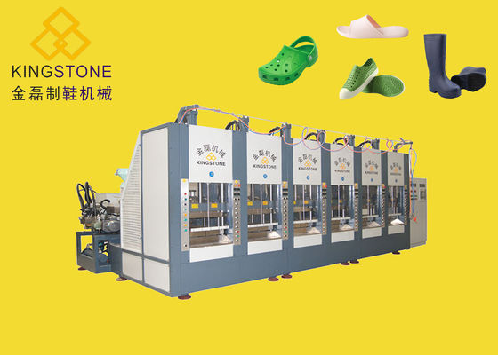 EVA που αφρίζει τη μηχανή σχηματοποίησης παντοφλών/εγχύσεων παπουτσιών σανδαλιών/μποτών
